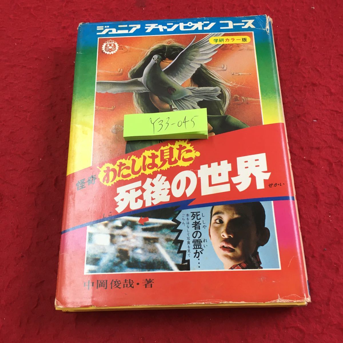 わたしは見た 死後の世界 中岡俊哉 ジュニアチャンピオンコース 怪奇系 児童書 Y33-045 怪奇 わたしは見た 死後の世界 ジュニアチャンピオンコース