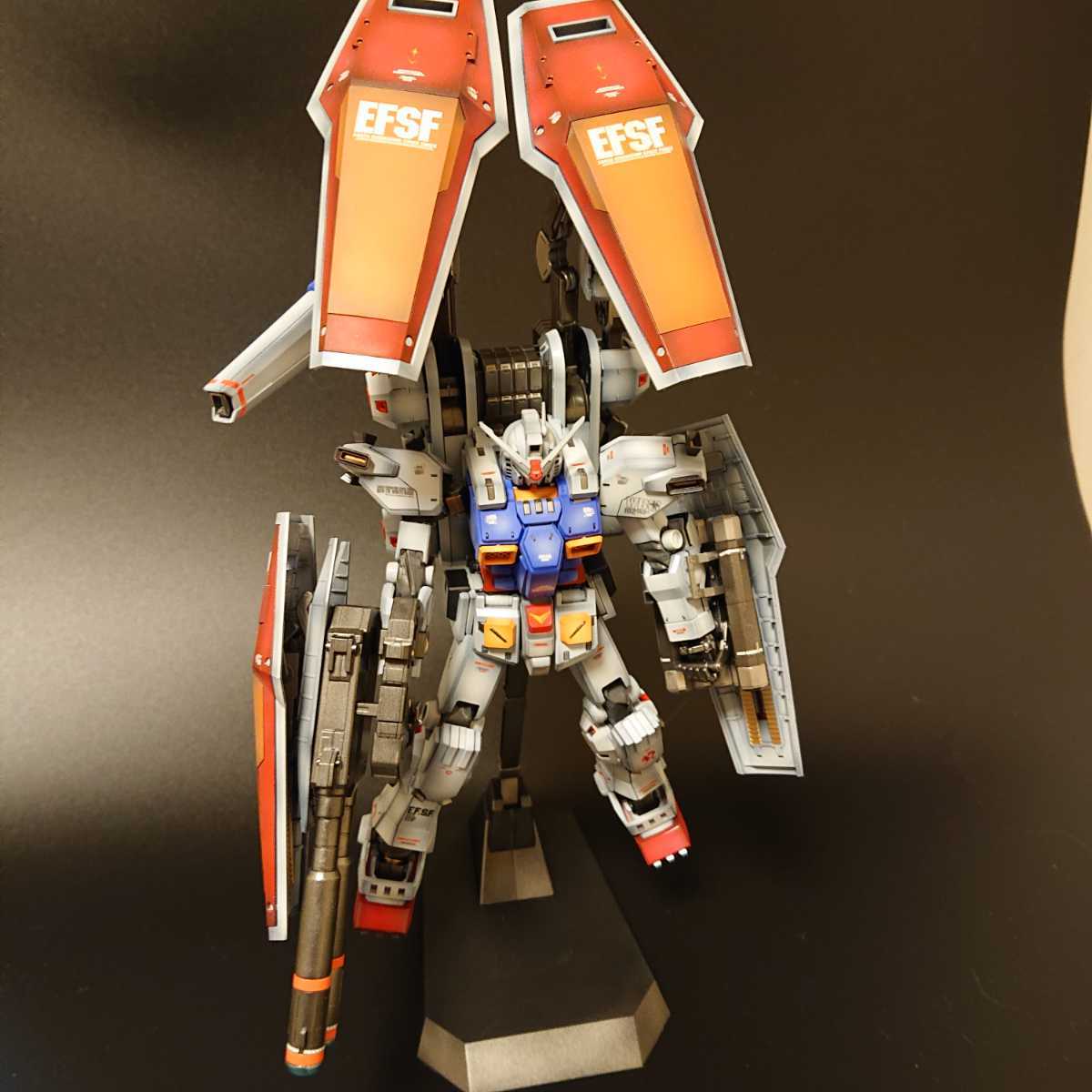 MG フルアーマーガンダム ver.ka サンダーボルト版 全塗装完成品(完成 