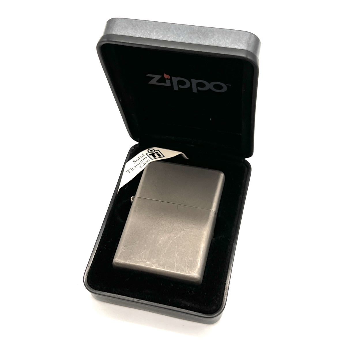 SOLID TITANIUM ZIPPO TITANIUM⁄ソリッドチタニウム ソリッドチタン 