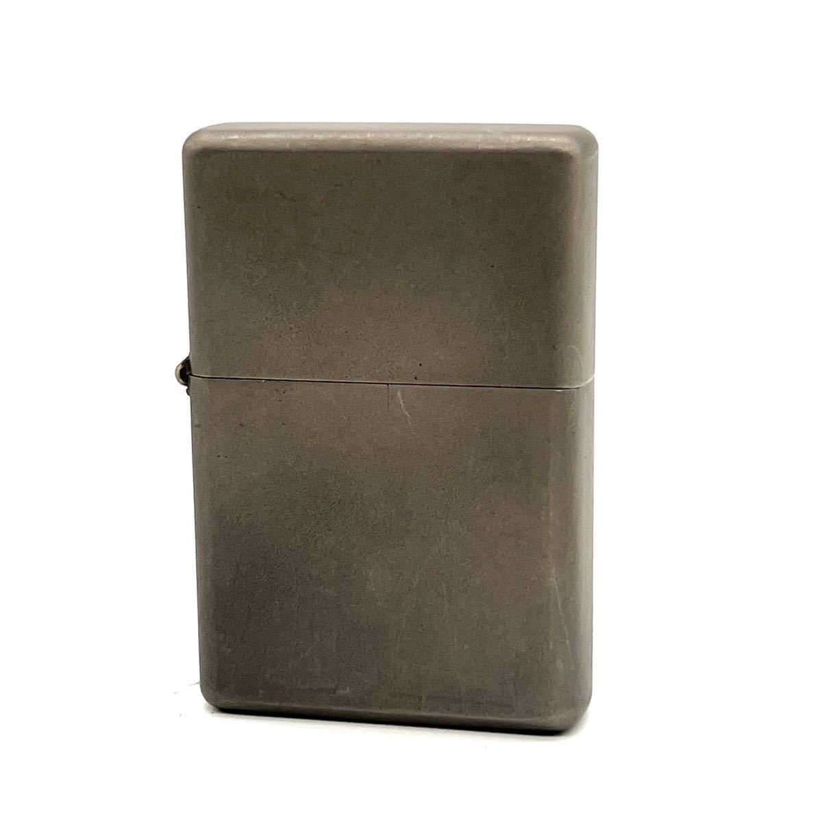 1円スタート!!】ZIPPO ジッポー ソリッドチタン SOLID TITANIUM 1円スタート!!】ZIPPO ジッポー ソリッドチタン SOLID TITANIUM