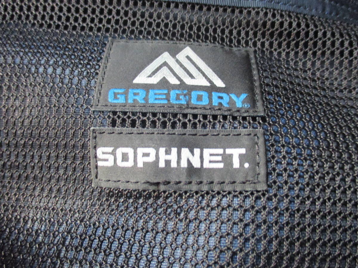 一年間使用・送料800円】SOPHNET.×GREGORY DAY AND HALF BACK PACK+ 