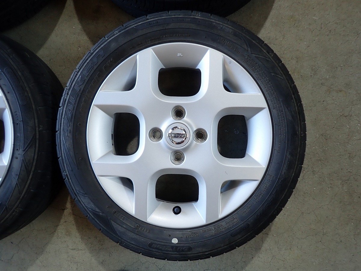売り出し値下げ NP4491【送料無料175/60R15】ニッサン純正 キューブ 