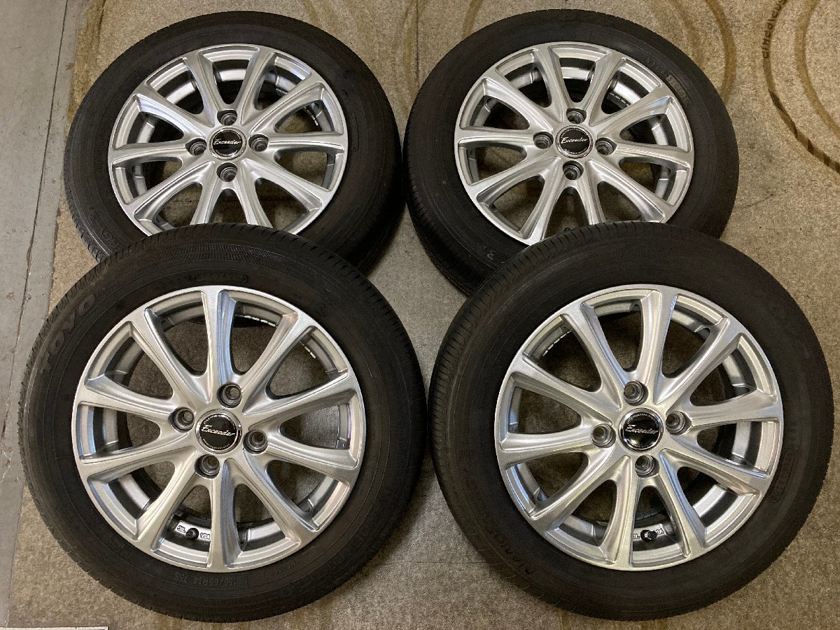 ワゴンR 他 Exceeder アルミホイールセット14インチ155/65R14