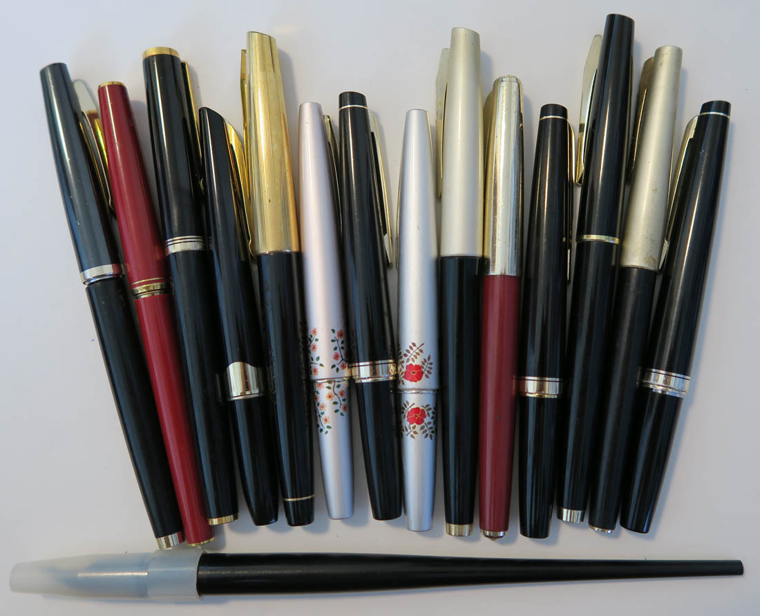 1円～ おたからや□M0729-19 PILOT パイロット 万年筆 ペン先全て14K