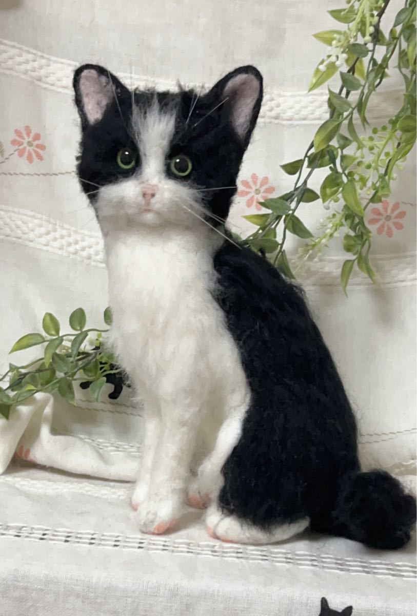 ユ*ナ様 羊毛フェルト 仔猫 ユ*ナ様 羊毛フェルト 猫(ノルウェージャン