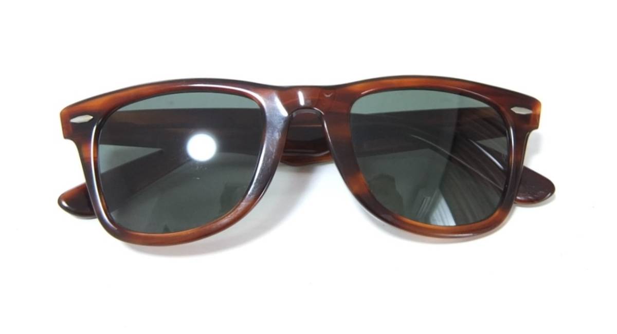 0 B&L Wayfarer Tortoise WAYFARER Ray-Ban Mock Vtg Ban 60s 