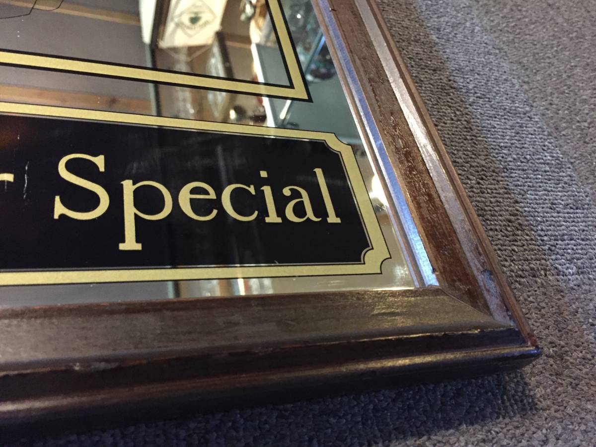 ジョンプレイヤースペシャル パブミラー 壁掛け鏡 ヴィンテージ 昭和