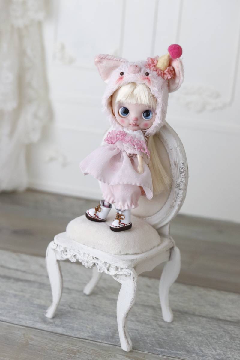 ◇ Cotton Tail ◇ ぷくぷくほっぺの子ぶたちゃん カスタムプチ  