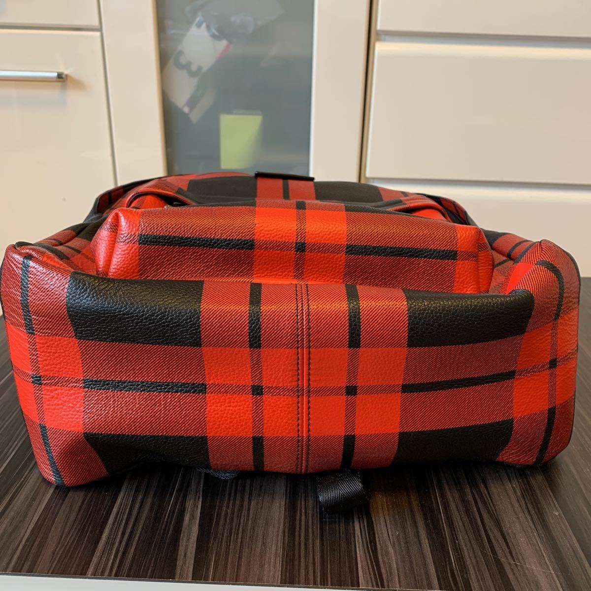 COACH リュック バック チェック柄 赤 黒 | ALTODELMOLLE.CL