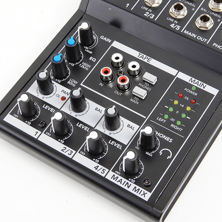 高音質おすすめMACKIE⁄MIX12FX コンパクト・アナログミキサー