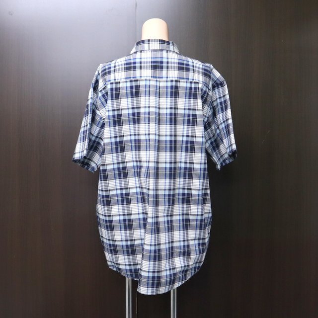 ★【タグ付き未使用品】パタゴニア 半袖シャツ ブルーチェック柄 XLサイズ メンズ/トップス/春物/夏物/patagonia/aj1223