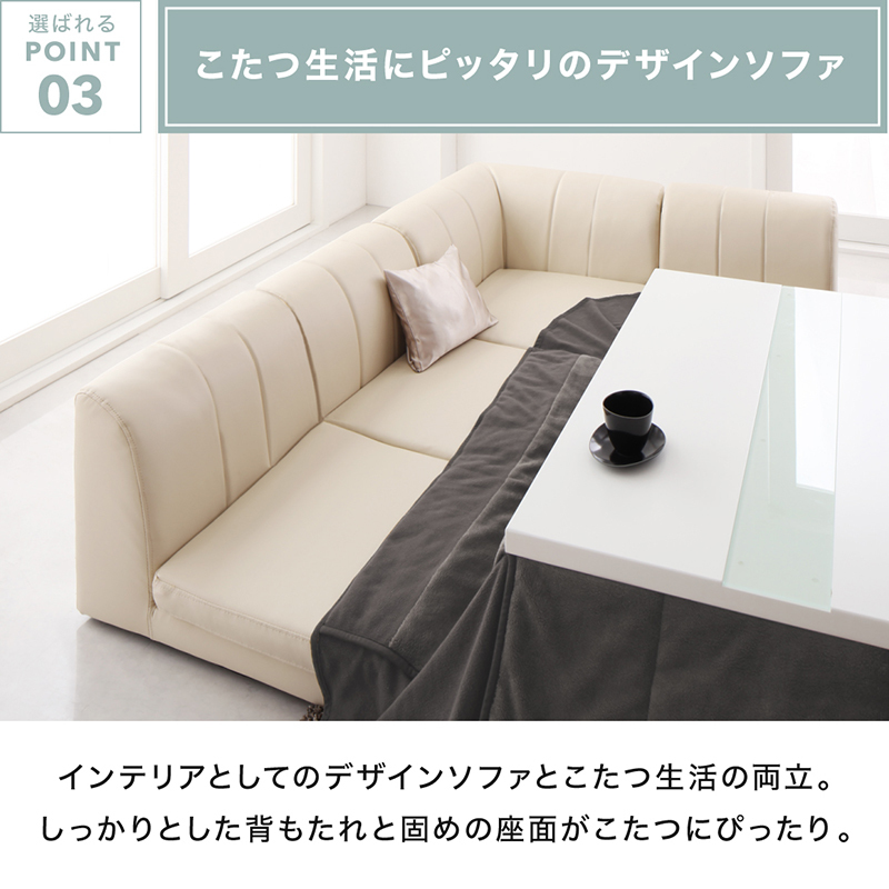 未使用訳あり フロアコーナーソファ 4点セット 1Px3 コーナーx1