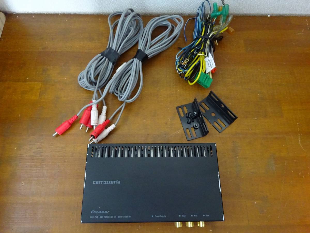 パイオニア カロッツェリア DEH-P01 付属 アンプ のみ パワーアンプ