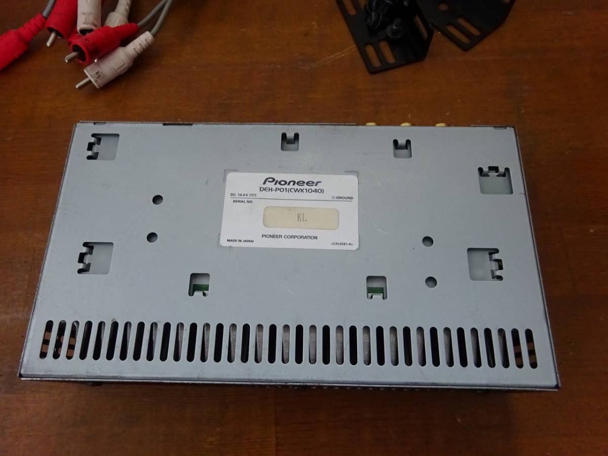 Pioneer carrozzeria DEH‐P01専用 6chアンプ カロッツェリア DEH-P01付属 6chアンプ カロッツェリア DEH-P01付属6ch