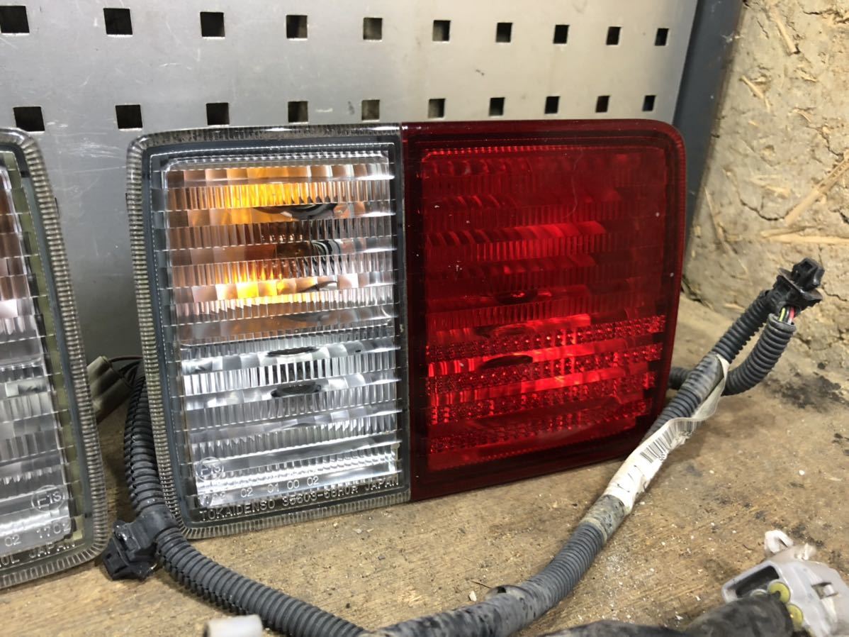 DA64V エブリィ バン エブリー スクラム 左右 テールライト テールランプ ナンバー灯 ハーネス セット スズキ 純正部品★ DA64V スクラム エブリィ 新品 0 棚15
