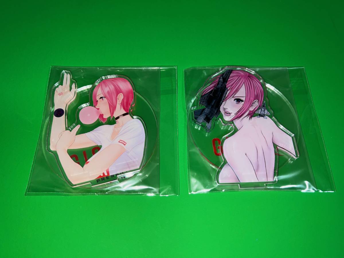 抽プレ当選品/特製パピコ アクリルスタンド/GOGANT(ギガント 