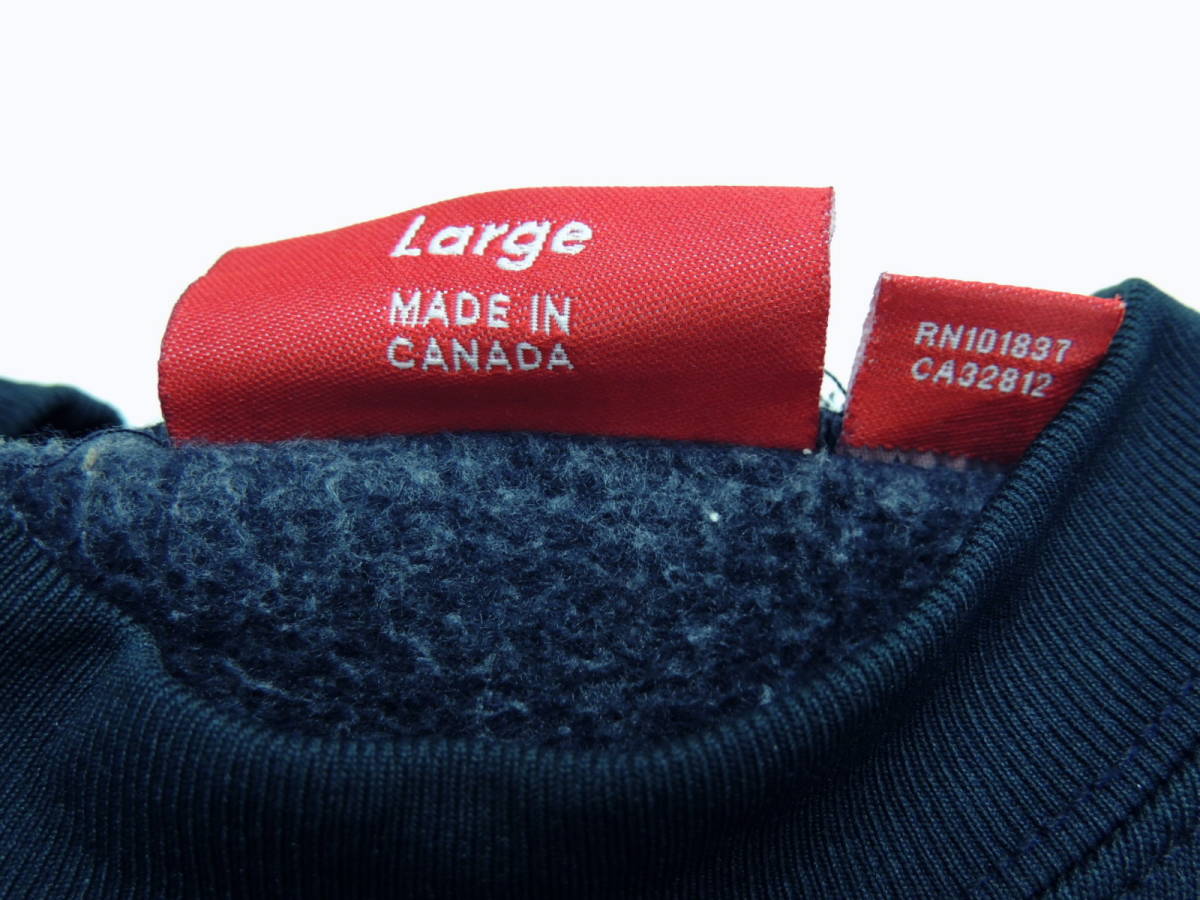 クリアランス特販 Supreme Crewneck 90s 初期 カナダ製 茶 M 【公式通販】