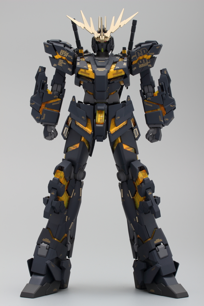 MG 1/100 ユニコーンガンダム2号機 バンシィ Ver.Ka 全身改修 塗装済み