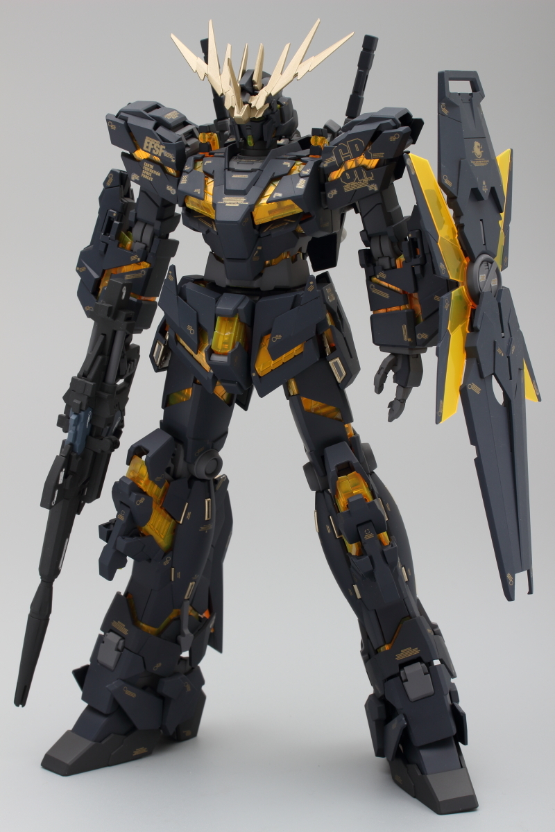 MG 1/100 ユニコーンガンダム2号機 バンシィ Ver.Ka 全身改修 塗装済み