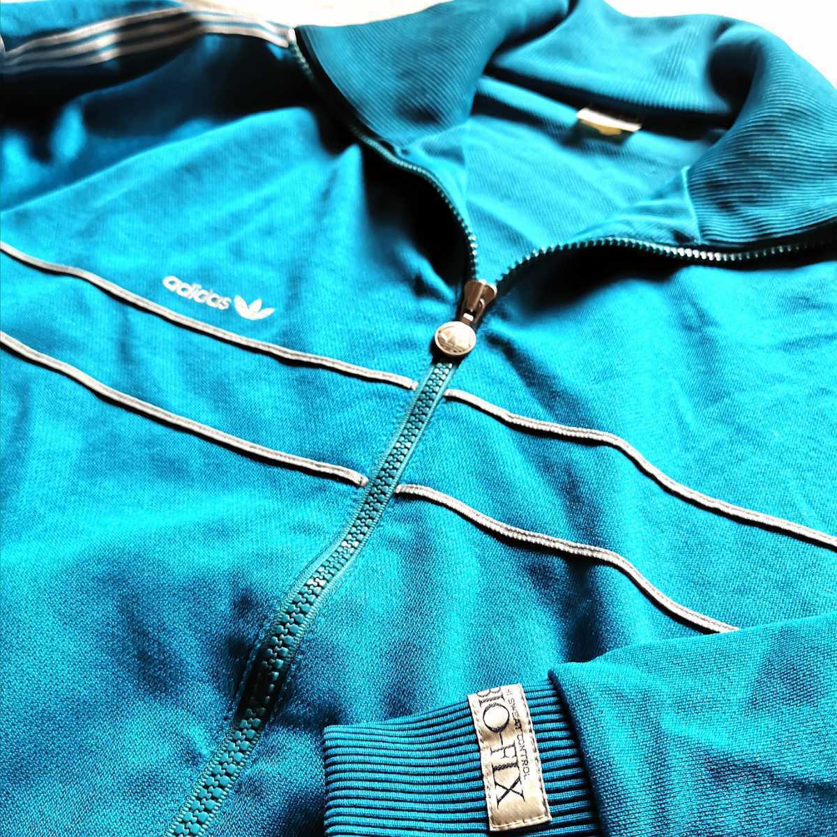 70s80s adidas ビンテージ TECHNO デサント 上下 セットアップ