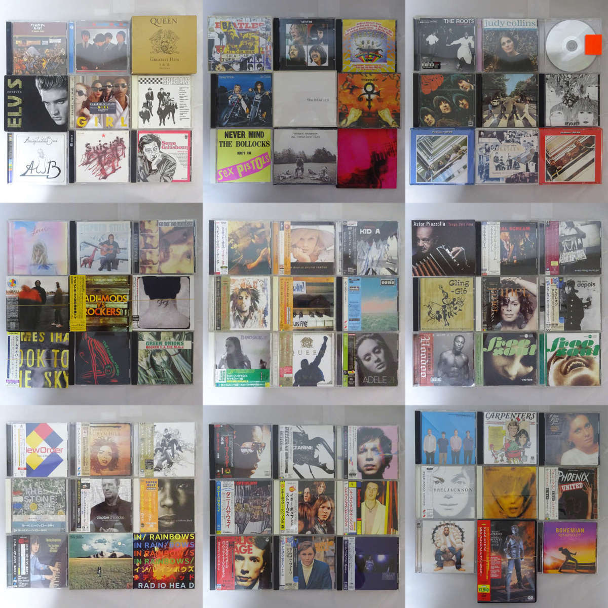  F00049 大量 帯付 輸入含 ジャンルさまざま 洋楽CD1150枚以上 15箱セット/ Queen The Beatles Adele Oasis D'Angelo 他(ロック、ポップス（洋楽）)｜売買されたオークション情報、yahooの商品情報をアーカ その他