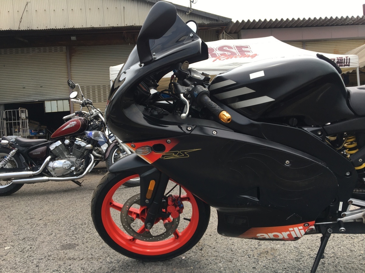 アプリリア RS50 ZD4SE 実働 書類付き 吹け上がり良好 ARROW 