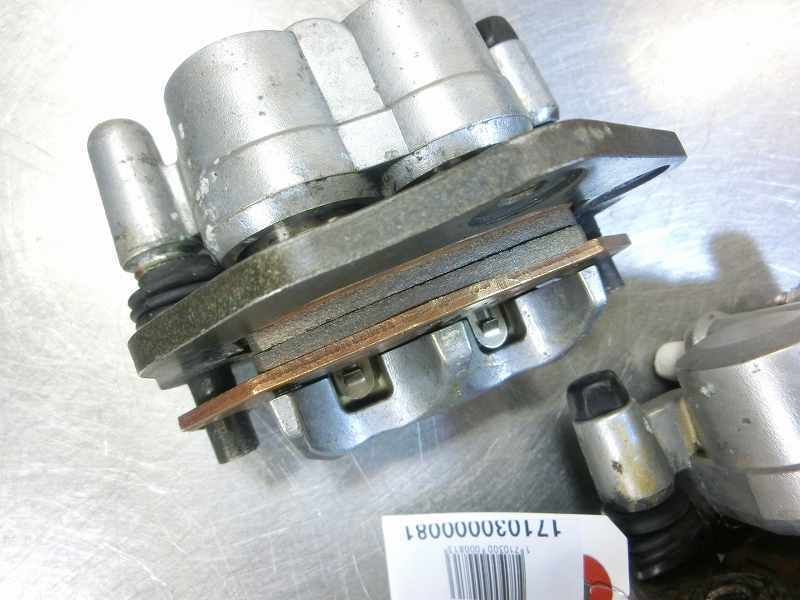 KR-1 フロントブレーキキャリパー左右セット ジャンク KR250Bの入札