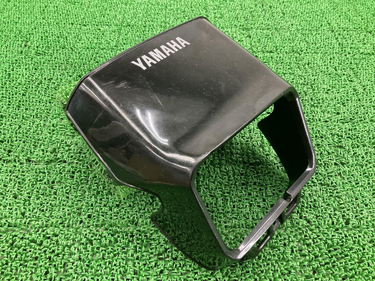 TW200 ヘッドライトカウル 黒 ヤマハ 純正 中古 バイク 部品 ビキニ 