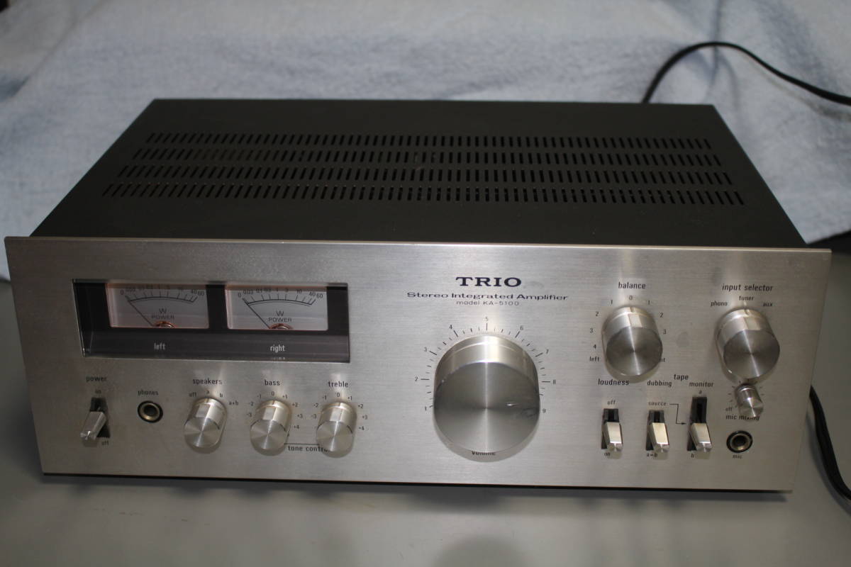 KA-5100 TRIO トリオ プリメインアンプ Yahoo!オークション ステレオ 