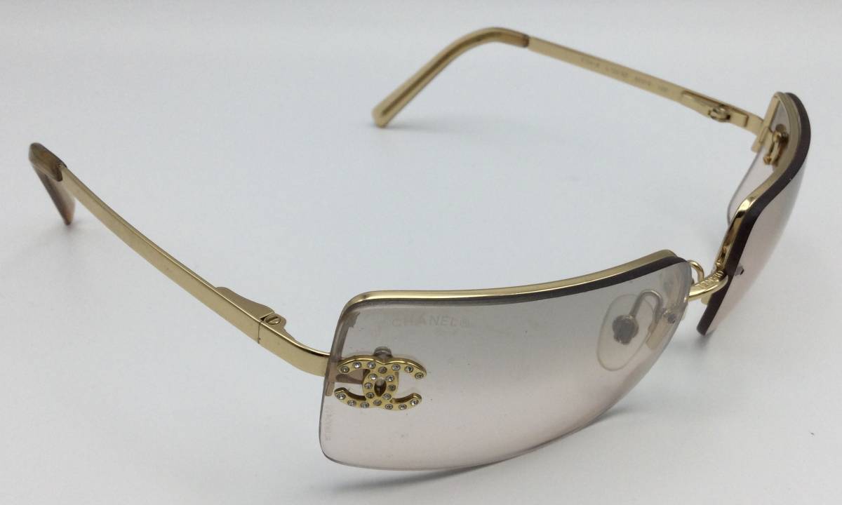 JJ16◇ サングラス CHANEL シャネル 4104-B c.125/8Z 62□15 120 ココ 