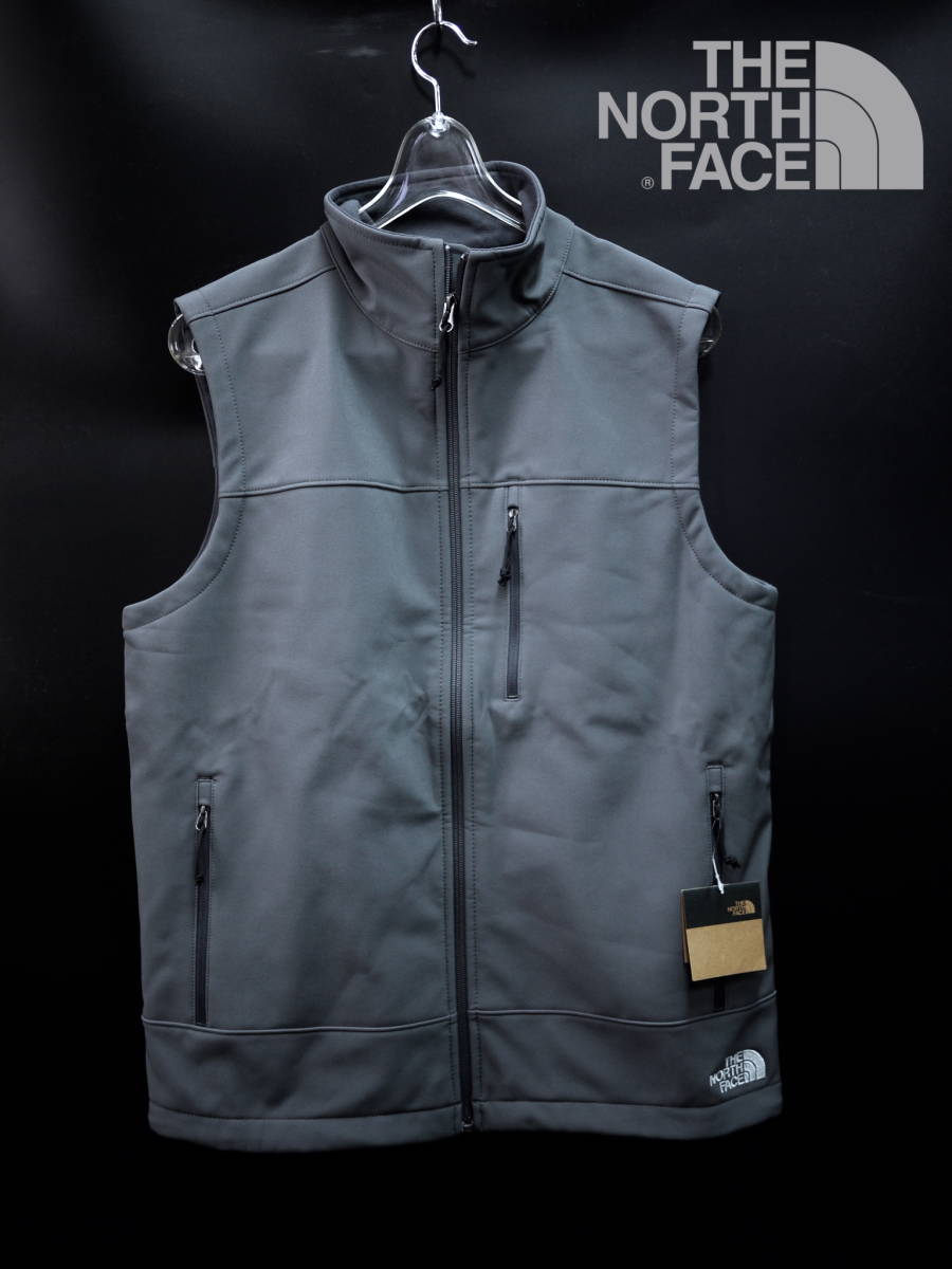 送料無料，得価 撥水加工 XL/THE NORTH FACE SOFTSHELL VEST ノースフェイス ソフトシェル ベスト フルジップ CHARCOAL(ベスト)｜売買されたオークション情報、yahooの商品情報をアーカイブ公開 - オークファン 男性用