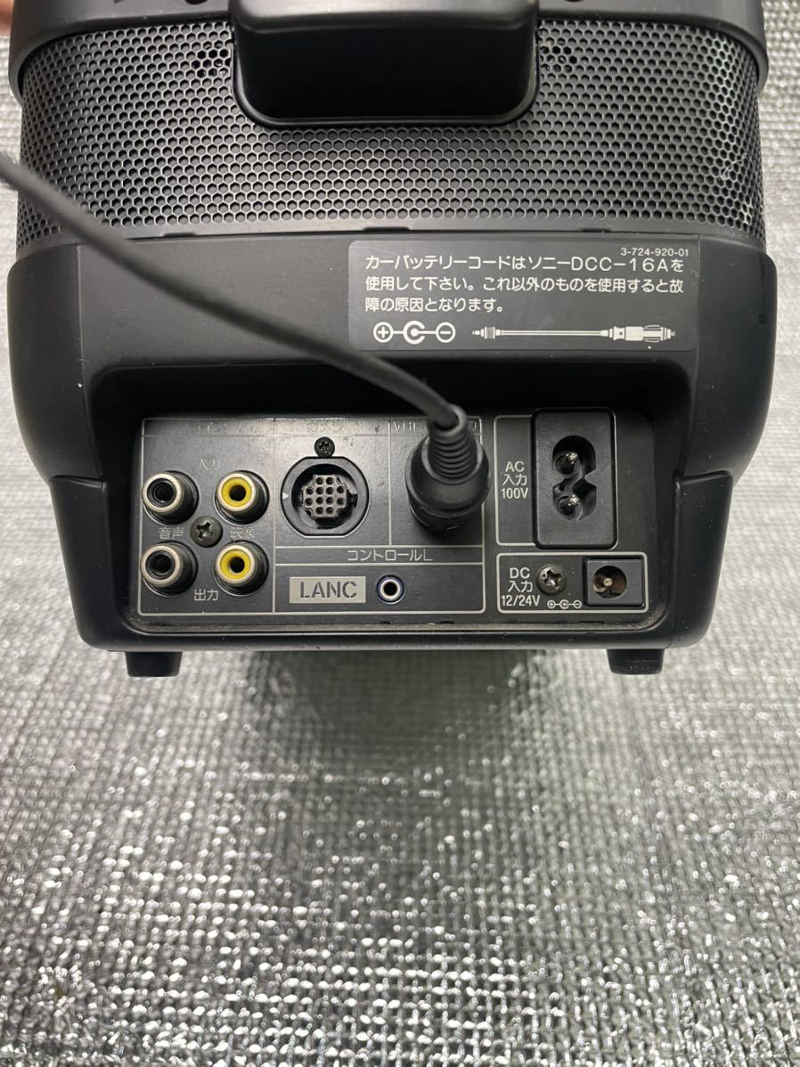 SONY Video 8 ブラウン管 車内外TV ソニー SONY Video8 COMBO EV-DT2 6