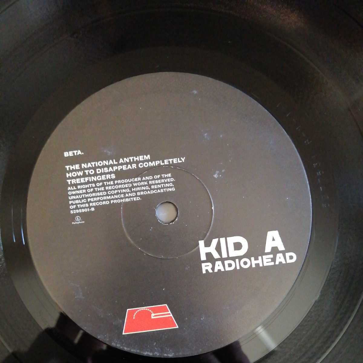 UKオリジナル 10インチ Radiohead Kid A レディオヘッド キッドエー