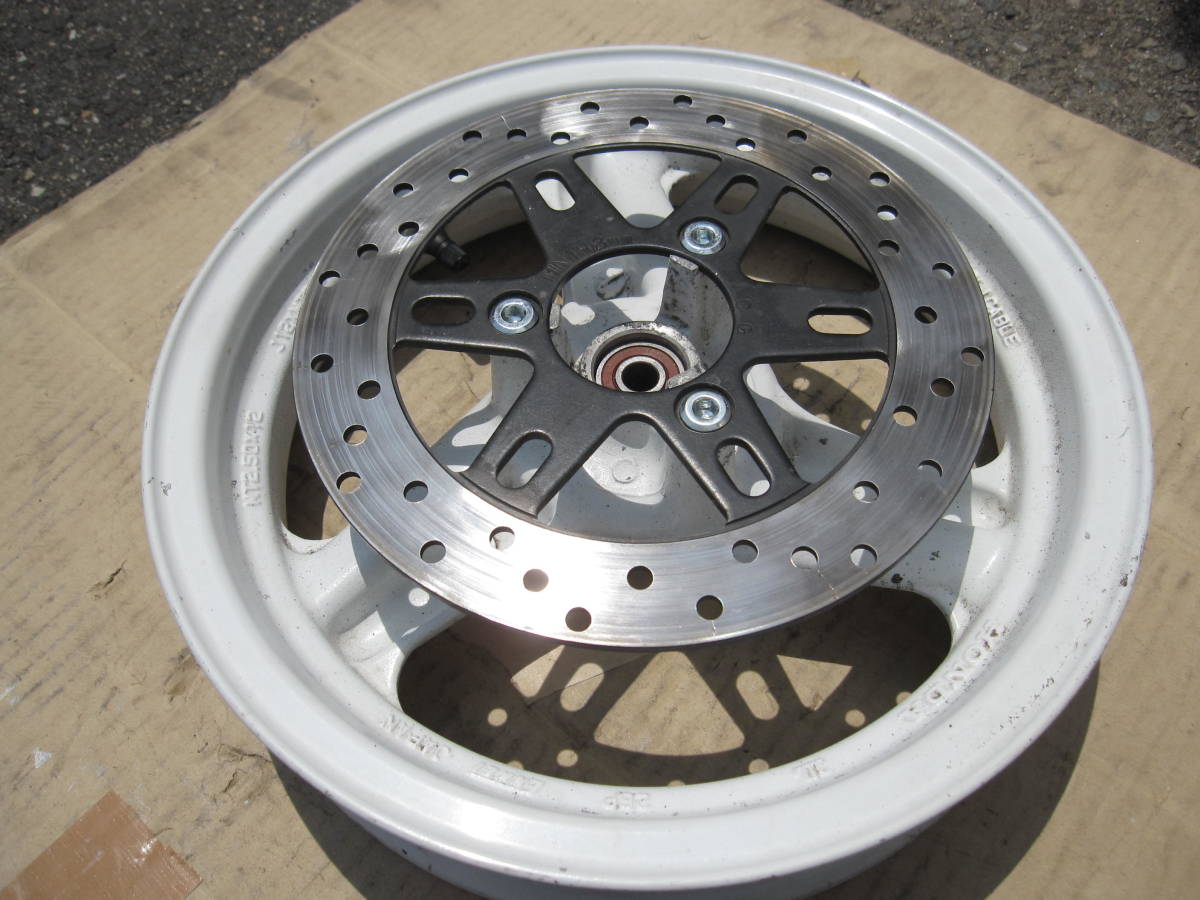 ホンダ AC10 純正 フロント フロントホイール NSR50 [AC10] XR100