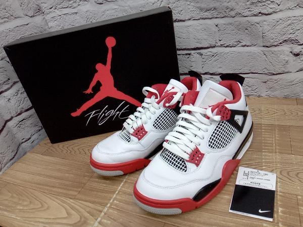 NIKE AIR JORDAN 4 RETRO FIRE RED ナイキ エアジョーダン4 スニーカー 