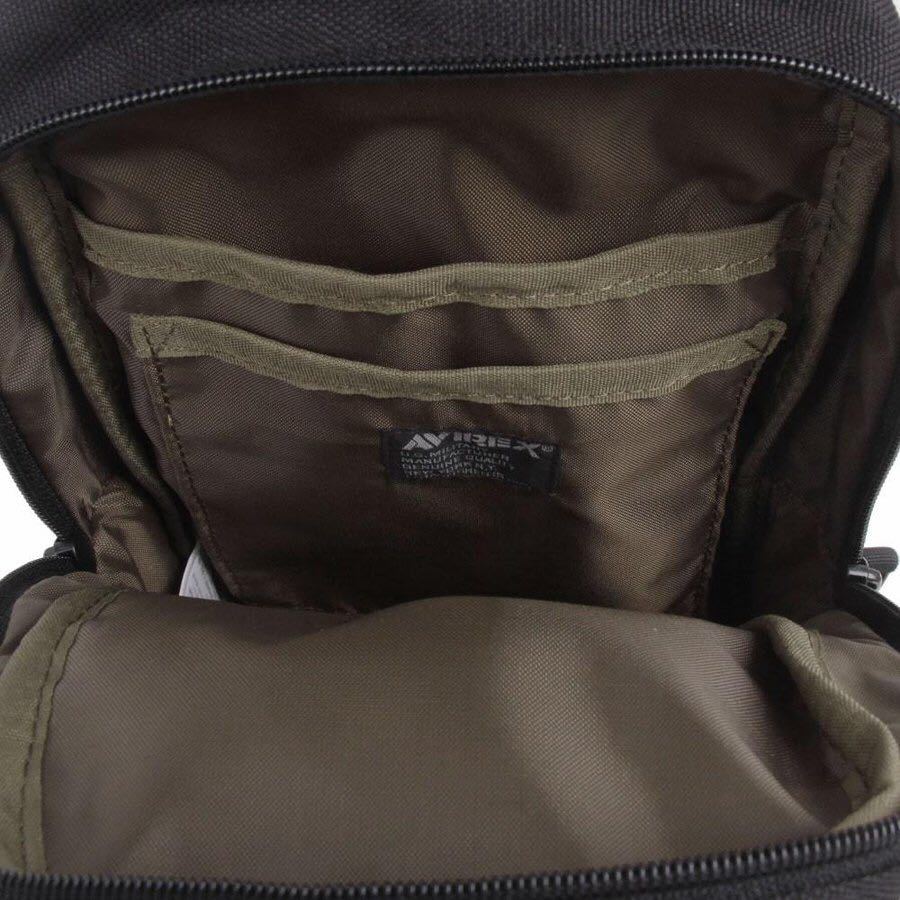 AVIREX アヴィレックス アビレックス ミリタリー ワンショルダー メンズ レディース ボディバッグ ウエストバッグ MA1 AX2200 AVIREX アビレックス アヴィレックス RIPSTOP COTTON 背バックロゴ