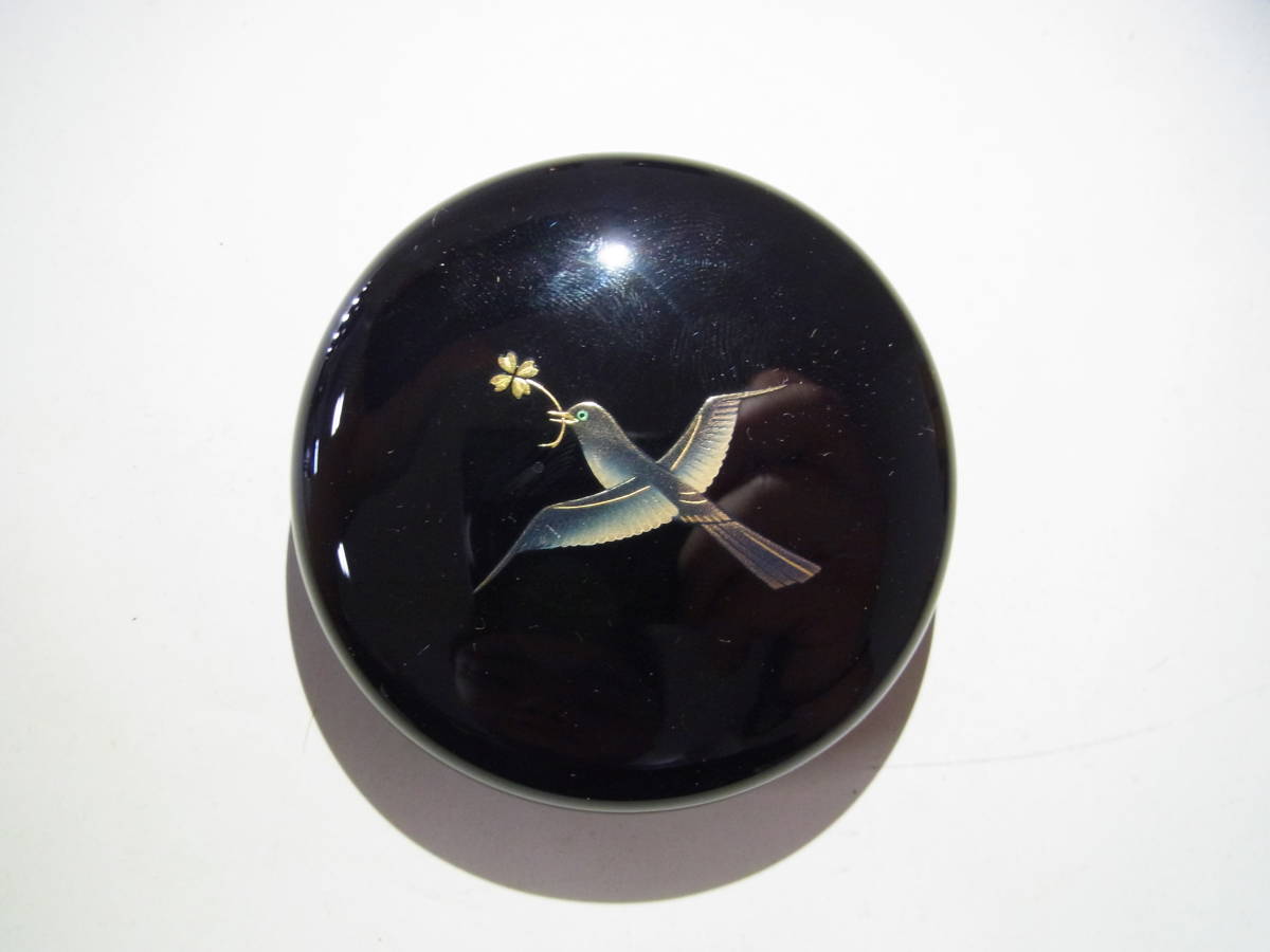 京都#⑥ 鈴谷鉄五郎作 棗 青い鳥 鐵五郎 茶道具 共箱 共布 保証品