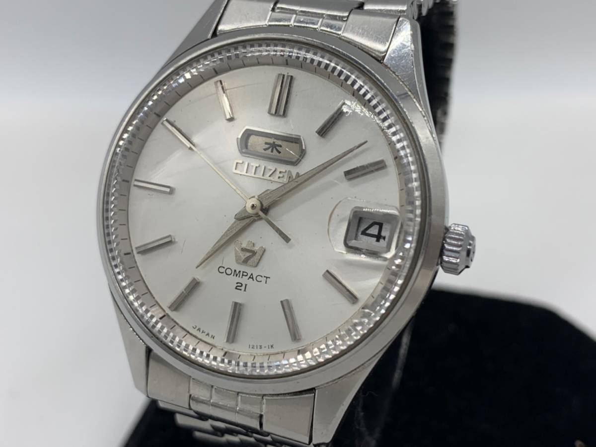 ti1644003/CITIZEN シチズン COMPACT 7 コンパクト 21石 デイデイト 