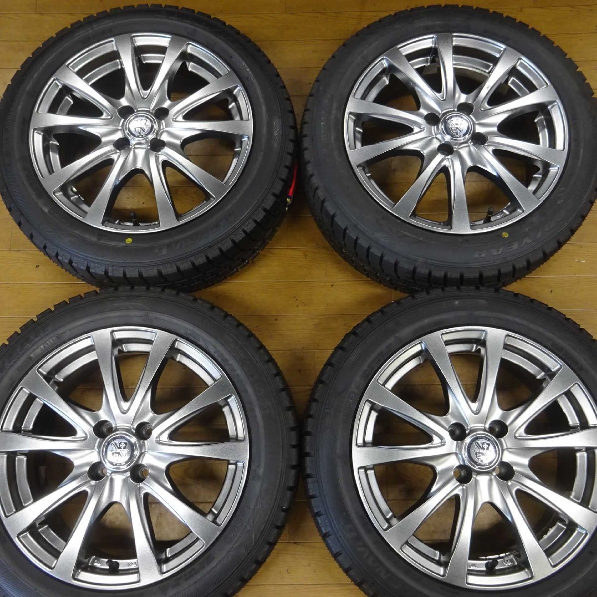 冬新品 4本SET 会社宛 送料無料 175/60R16×6J 82Q グッドイヤー アイス 