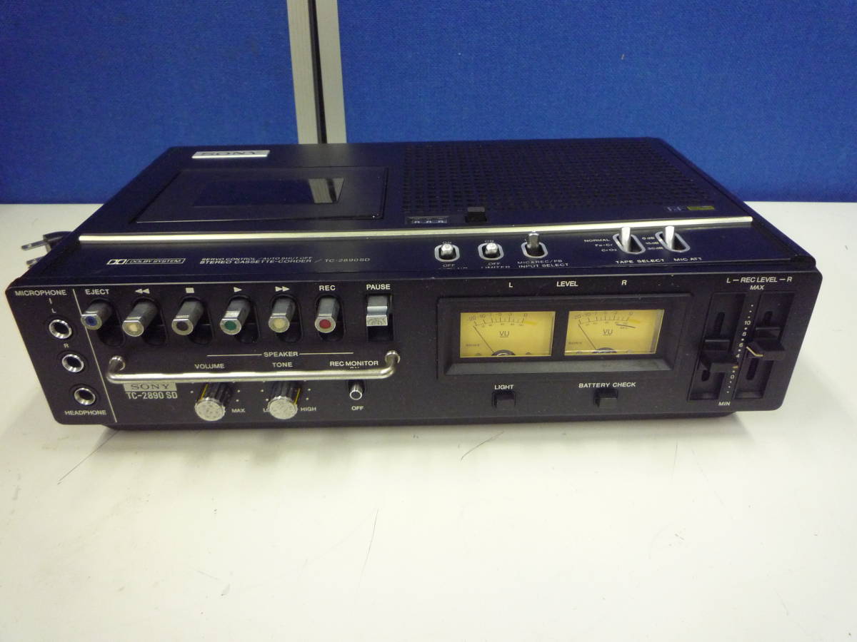 SONY TC-3125 ステレオカセットレコーダー レア | TSUM1947.BY