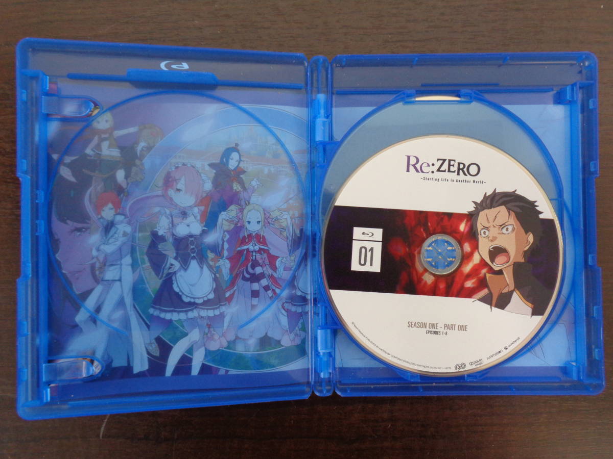 北米版 ☆ Blu-ray 【Re:ゼロから始める異世界生活】 シーズン1