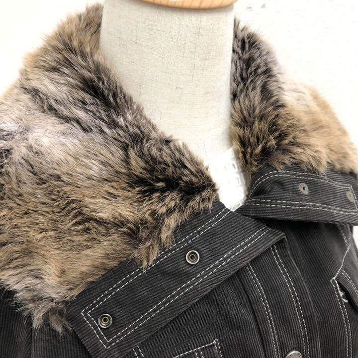 J67 BURBERRY BLUELABEL バーバリー ブルーレーベル 38 M ファー