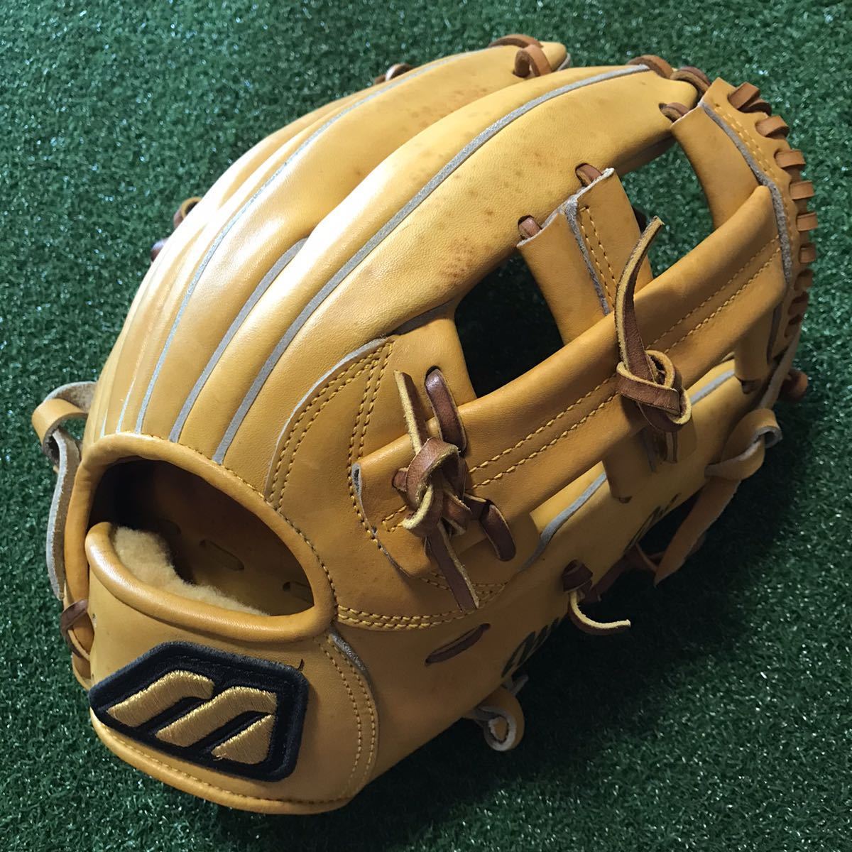 旧ロゴ ミズノプロ 硬式野球用グローブ MIZUNO 中古 ベースボール
