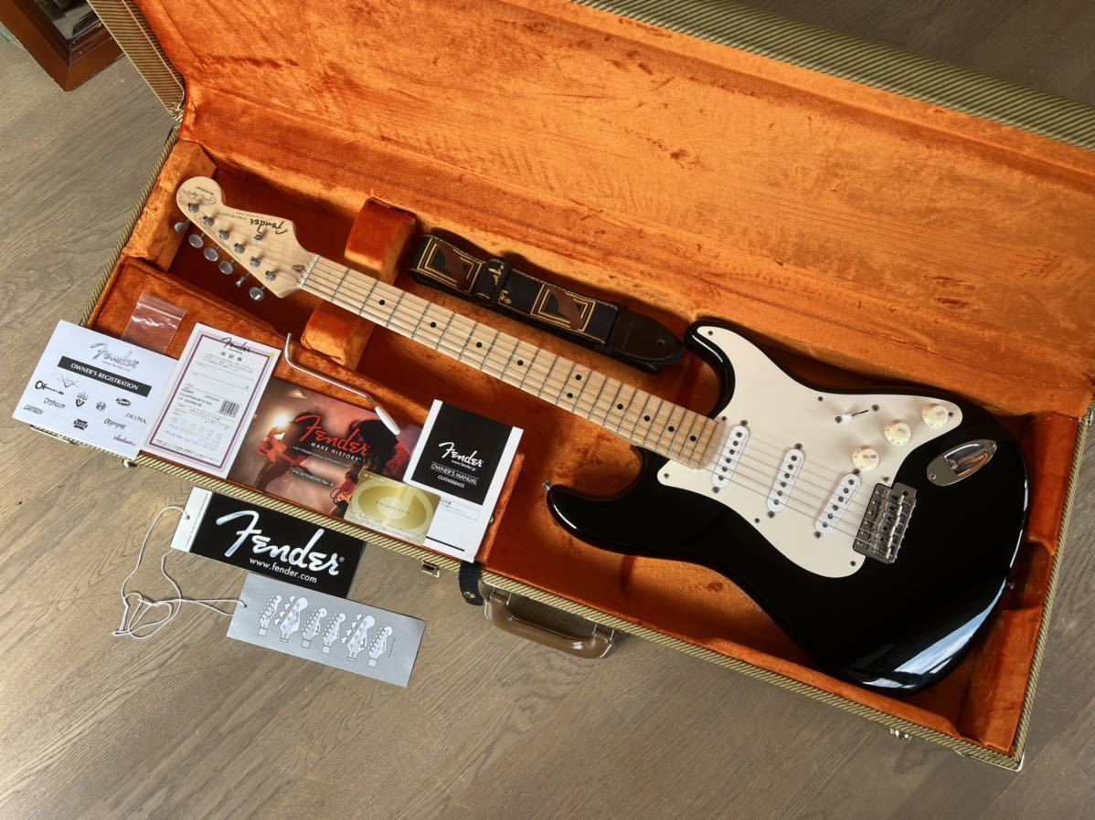 み Fender Eric Fender USA Stratocaster Eric Clapton model Blackie