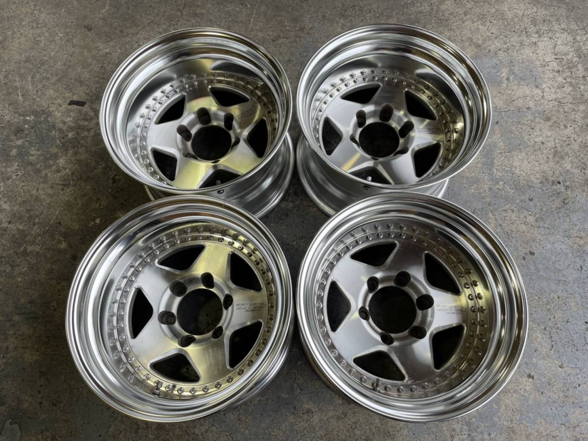 ラグナ ZZYZX ザイジックス 深リム ランクル60、80、70 16インチ 中古 