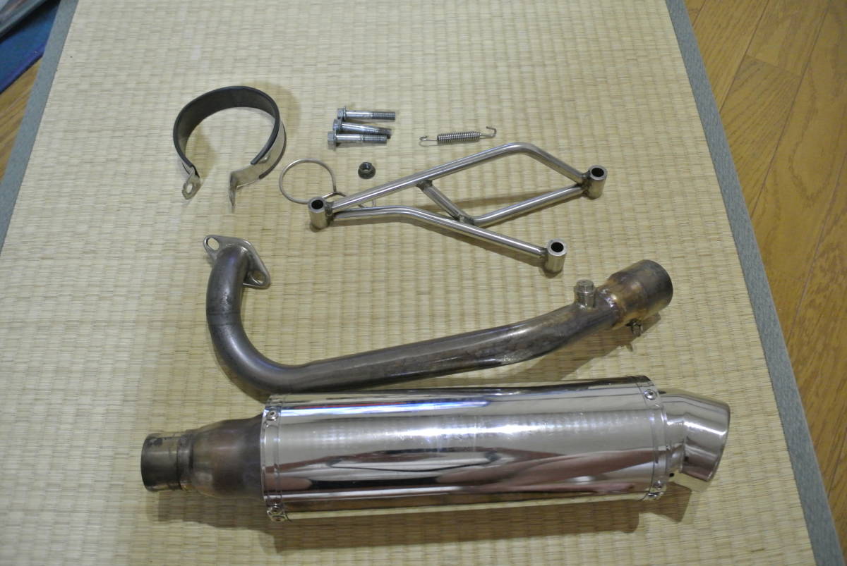 アドレスV125 マフラー メタルハイブリッド・ドラッガー O2センサー