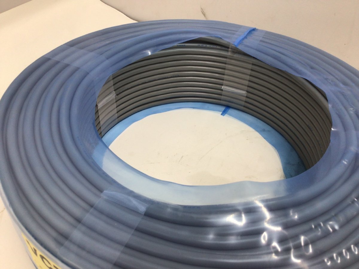 013♪未使用品♪富士電線 VCTFケーブル 2×0.3mm2 2×0.3sq 100m 2.8kg 