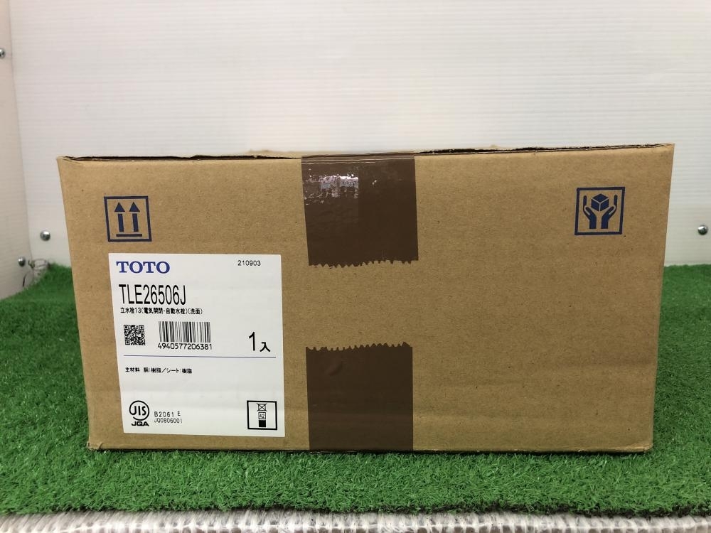 赤字超特価，豊富な 001 品 価格 TOTO アクアオート自動水栓 TLE26506J ダンボールに大きくメモ書き有 写真2枚目参照(水栓、蛇口)｜売買されたオークション情報、yahooの商品情報をアーカイブ公開 - オークファン 洗面、洗濯