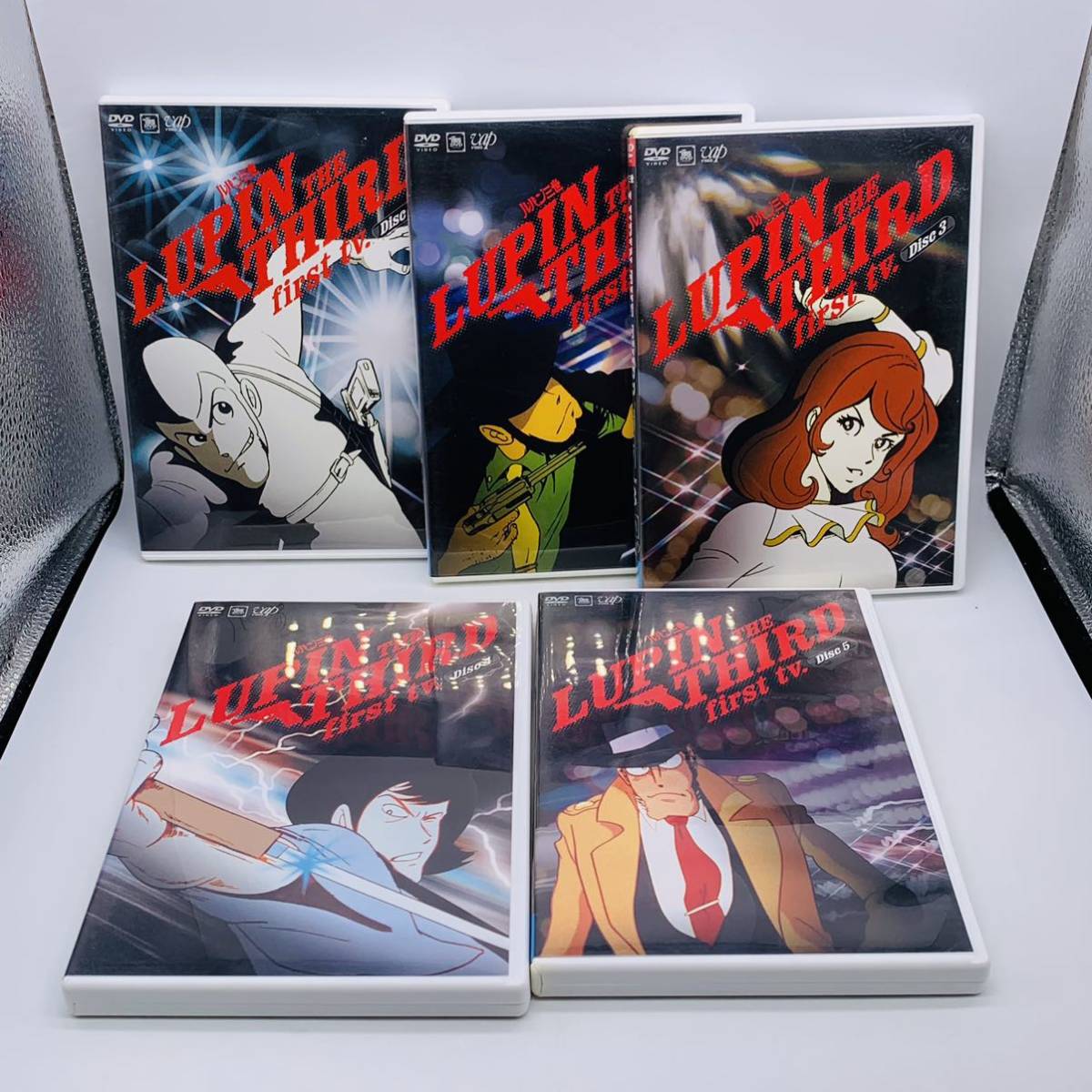 セル廃盤DVD/ルパン三世 LUPIN THE THIRD first tv. 全5枚セット/山田