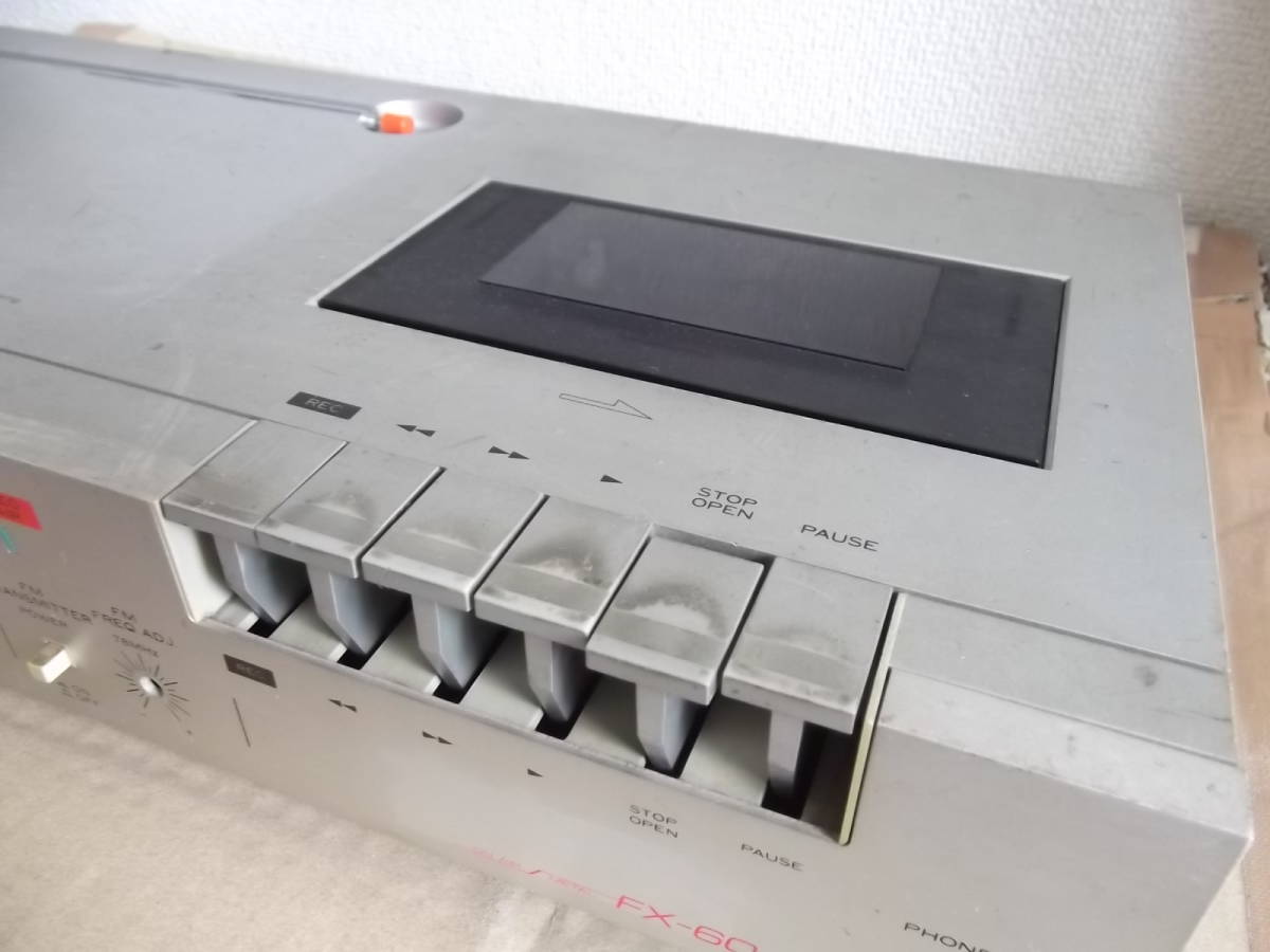 TRIO カセットデッキ KX-4000の修理